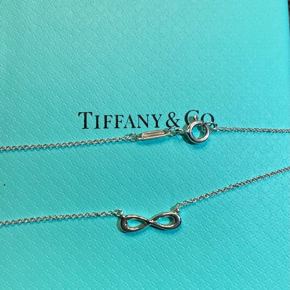 Tiffany & Co. Jewelry - Tiffany Infinity pendant in sterling silver